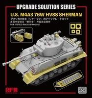 RM-2002  фототравление  Upgrade Solution for M4A3 76W HVSS Sherman  (1:35) 4897062620552