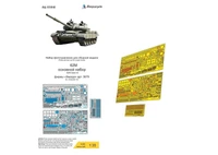МД 035646  фототравление  Танк-62М основной набор (Звзеда)  (1:35) 2000002219484