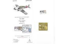 МД 072019  фототравление  FW-190A (Звезда) деталировка + цветная кабина  (1:72) 2000000191140