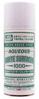 B-612  краска грунтовка в баллончиках Mr. Aqueous White Surfacer 1000 170мл. 4973028506037