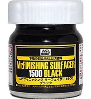SF-288  грунтовка MR.FINISHING SURFACER 1500  BLACK 40мл 2000002101062