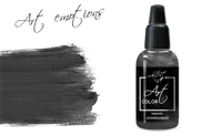 ART341  краска  Art Color Черно оливковый (Black olive) 18мл.  арт. ART341 4670404183812