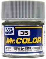 C 35  краска 10мл  IJN GRAY (MITSUBISHI) 2000002109464
