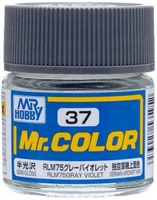 C 37  краска 10мл  RLM75 GRAY VIOLET 2000002109471