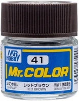 C 41  краска 10мл  RED BROWN 4973028535990