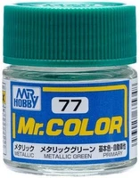 C 77  краска 10мл  METALLIC GREEN 2000002089100