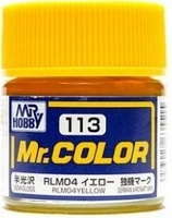 C113  краска 10мл  RLM04 YELLOW 4973028635515
