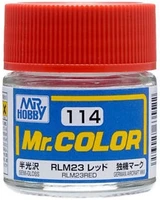C114  краска 10мл  RLM23 RED 2000002089216
