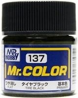 C137  краска 10мл  TIRE BLACK 2000002109860