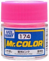 C174  краска 10мл  FLUORESCENT PINK 2000002089407