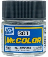 C301  краска 10мл  GRAY FS36081 2000002089452