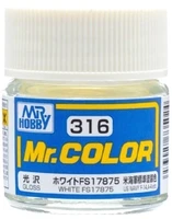 C316  краска 10мл  WHITE FS17875 4973028717440