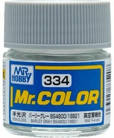 C334  краска 10мл  BARLEY GRAY BS4800/18B21 2000002089568