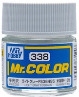 C338  краска 10мл  LIGHT GRAY FS36495 4973028717662