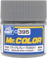 C395  краска 10мл  MEDIUM GRAY FS36251 4973028734423