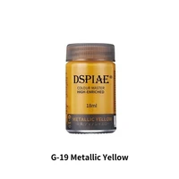 G-19  краска  18мл Metallic Yellow 6970845562268