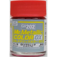 GX202  краска 18мл  Metal Red 4973028033335