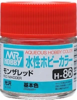 H 86  краска 10мл  RED MADDER 4973028719628