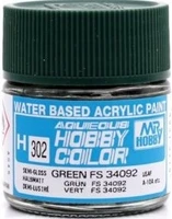 H302  краска 10мл  GREEN FS34092 974792775