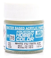 H316  краска 10мл  WHITE FS17875 2000002109075