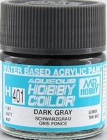 H401  краска 10мл  DARK GRAY 49380019