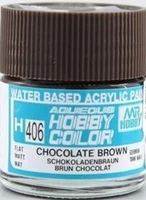 H406  краска 10мл  CHOCOLATE BROWN 49380064
