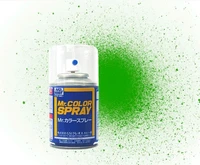 S 64  краска в баллончиках т.м. MR.HOBBY 100мл  YELLOW GREEN 2000002090083