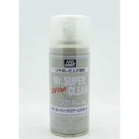 B-523  краска художественная т.м.MR.HOBBY  Mr.SUPER CLEAR UV CUT FLAT 170мл 4973028335439