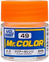 C 49  краска 10мл  CLEAR ORANGE 4973028635072