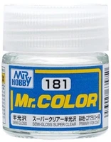 C181  краска 10мл  SEMI-GLOSS SUPER CLEAR 2000002109921