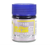 GX103  краска 18мл  Deep Clear Blue 4973028420074
