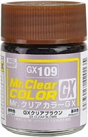 GX109  краска 18мл  Clear Brown 4973028420135