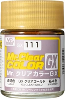 GX111  краска 18мл  Clear Gold 4973028420159
