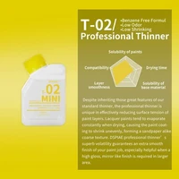 T-02(Mini)  разбавитель  200мл Professional Thinner 6970845569045