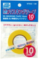MT-602  инструменты для работы с краской  Маскировочная лента Mr.Masking Tape 10mm 4973028737875