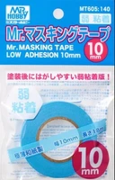 MT-605  инструменты для работы с краской  Маскировочная лента Mr.Masking Tape 10mm Low Adhesion 4973028506501