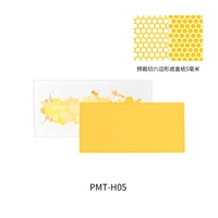 PMT-H05  инструменты для работы с краской  Маскировочная лента, шестиугольник 5 мм 6970845566112
