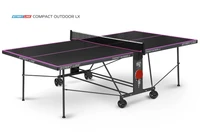 Стол теннисный Compact-2 LX Всепогодный Black 6044-13