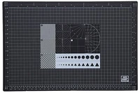 MT-801  рабочее место моделиста  Коврик для резки Mr.Cutting Mat A3 4973028739459