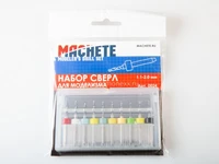 0024  ручной инструмент  Набор сверл для моделизма 1.1-2.0 мм 4694401000538