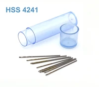 42258  ручной инструмент  Мини-сверло, HSS 4241, без покрытия, d 0,45 мм, 10 шт. 2000002204251