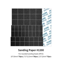 MSP-ES12  ручной инструмент  Набор наждачной бумаги #1200 (5 шт.) для ES-A для круглых головок 2000002181668