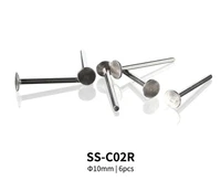SS-C02R  ручной инструмент Насадка для шлифовальных дисков 10мм (6 шт.) 6970845562510