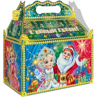 Новогодний подарок Ларец Маскарад (плотный картон) 1200г 251у