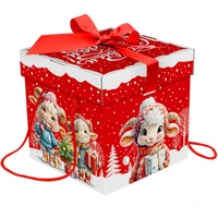Новогодний подарок Кубик Кучеряшки (плотный картон) 2000г 198у