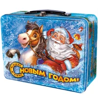 Новогодний подарок Вперёд, в Новый Год! (жесть с конгревом) 900г 261