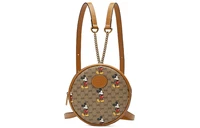 Рюкзак Gucci Disney с Микки Маусом, круглый, из ткани GG Supreme с кожаными деталями 26463956
