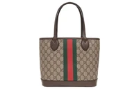 Сумка-шоппер GUCCI Ophidia из канваса с кожаными деталями 26489879