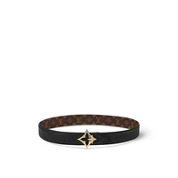 Двусторонний ремень Louis Vuitton Flowergram 30 мм 22192851