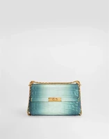 Сумка через плечо Marlene city mini из аллигатора DOLCE &amp; GABBANA, мультицвет 47361669